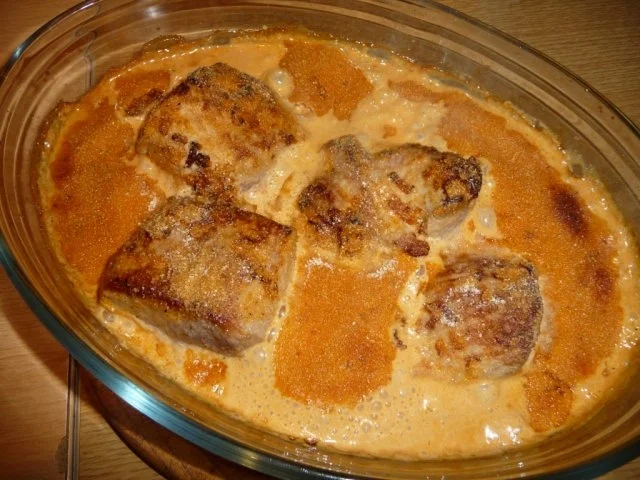 Rezept: Überbackenes Schweinefilet Bild Nr. 5 Überbackenes Schweinefilet - Rezept - Bild Nr. 5