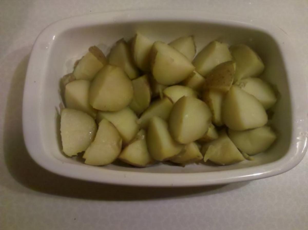 Kartoffeln: Kartoffelauflauf mit Mangold - Rezept - Bild Nr. 3