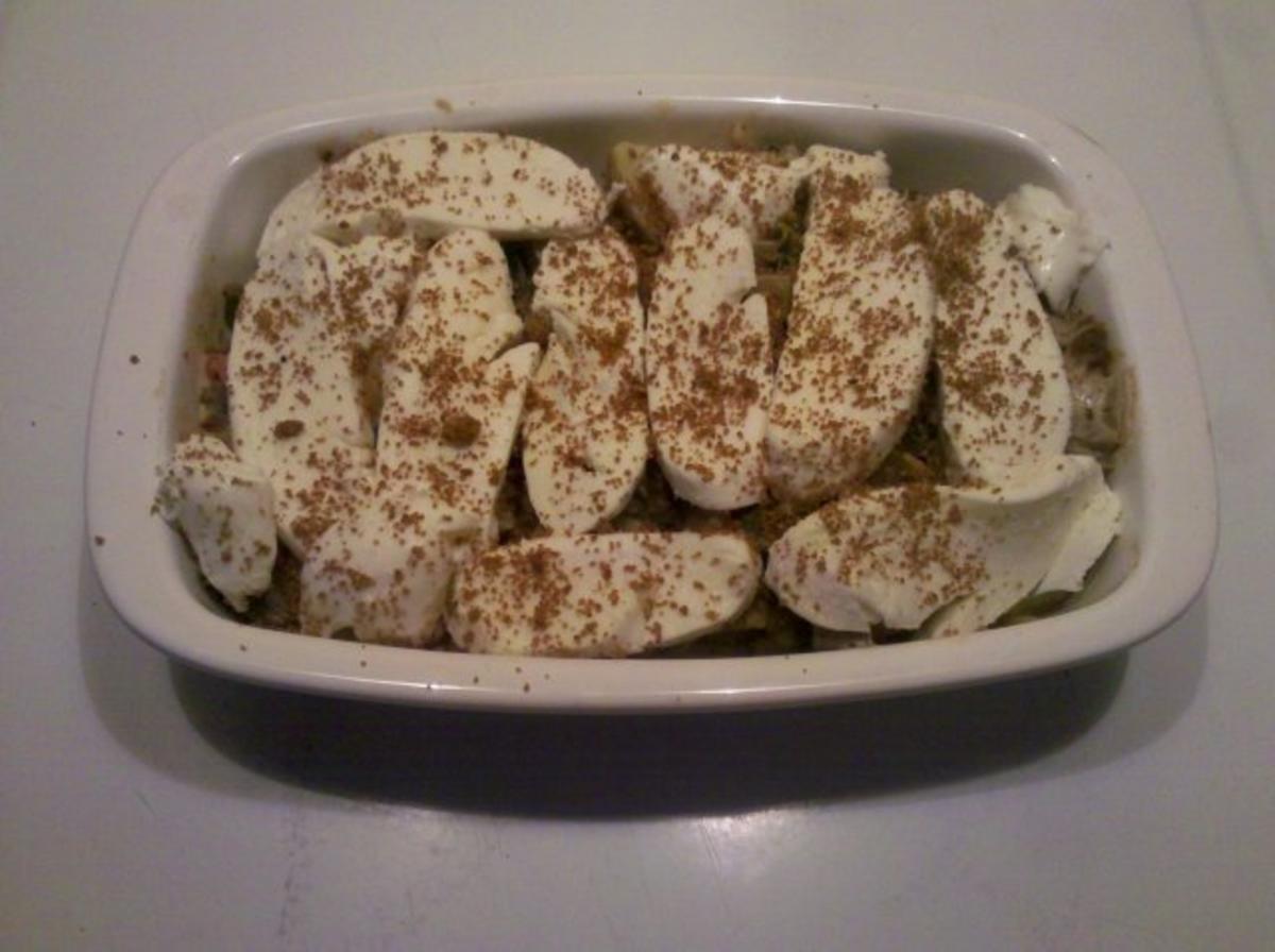 Kartoffeln: Kartoffelauflauf mit Mangold - Rezept - Bild Nr. 6