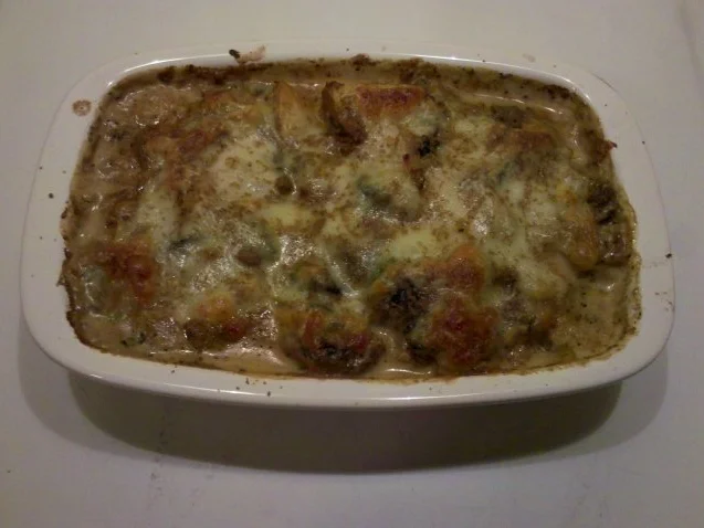 Rezept: Kartoffeln: Kartoffelauflauf mit Mangold Bild Nr. 8 Kartoffeln: Kartoffelauflauf mit Mangold - Rezept - Bild Nr. 8