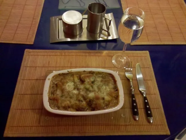 Rezept: Kartoffeln: Kartoffelauflauf mit Mangold Bild Nr. 9 Kartoffeln: Kartoffelauflauf mit Mangold - Rezept - Bild Nr. 9