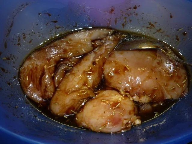 Hähnchenbrustfilet im Ofen an Würzkartoffeln - Rezept - Bild Nr. 3