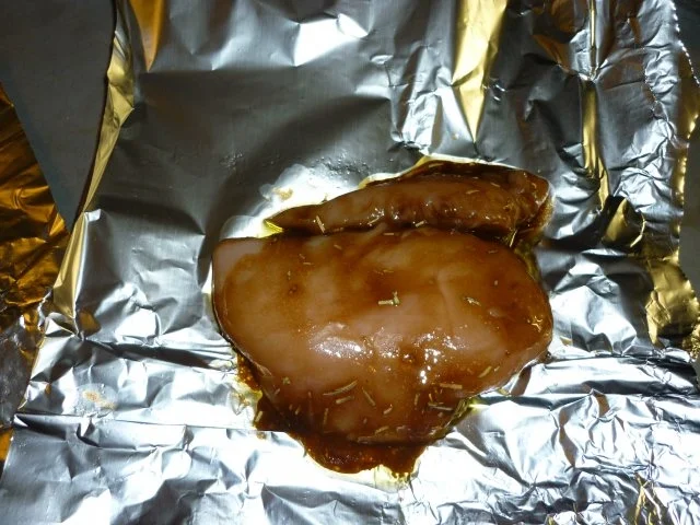 Hähnchenbrustfilet im Ofen an Würzkartoffeln - Rezept - Bild Nr. 4