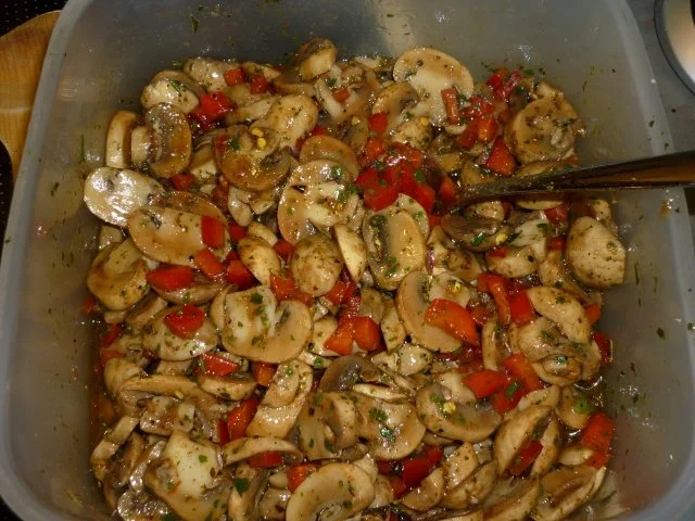 Rezept: Marinierte Pilze auf italienische Art Marinierte Pilze auf italienische Art - Rezept