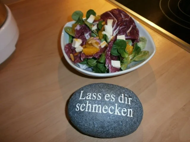 Rezept: Salat Herzhaft mit Sekt Salat Herzhaft mit Sekt - Rezept