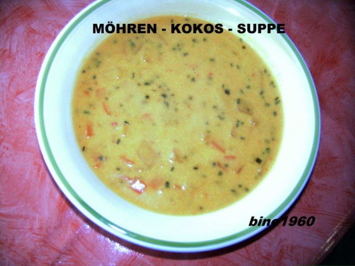 Bilder für MÖHREN - KOKOS - SUPPE - Rezept