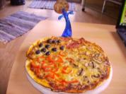 Pizza Quattro Stagioni - Rezept