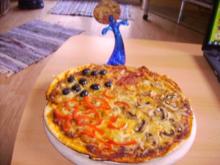 Pizza Quattro Stagioni - Rezept