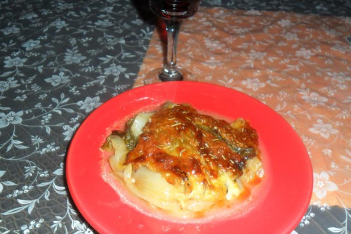 chicoree mit mozzarella - Rezept - Bild Nr. 2
