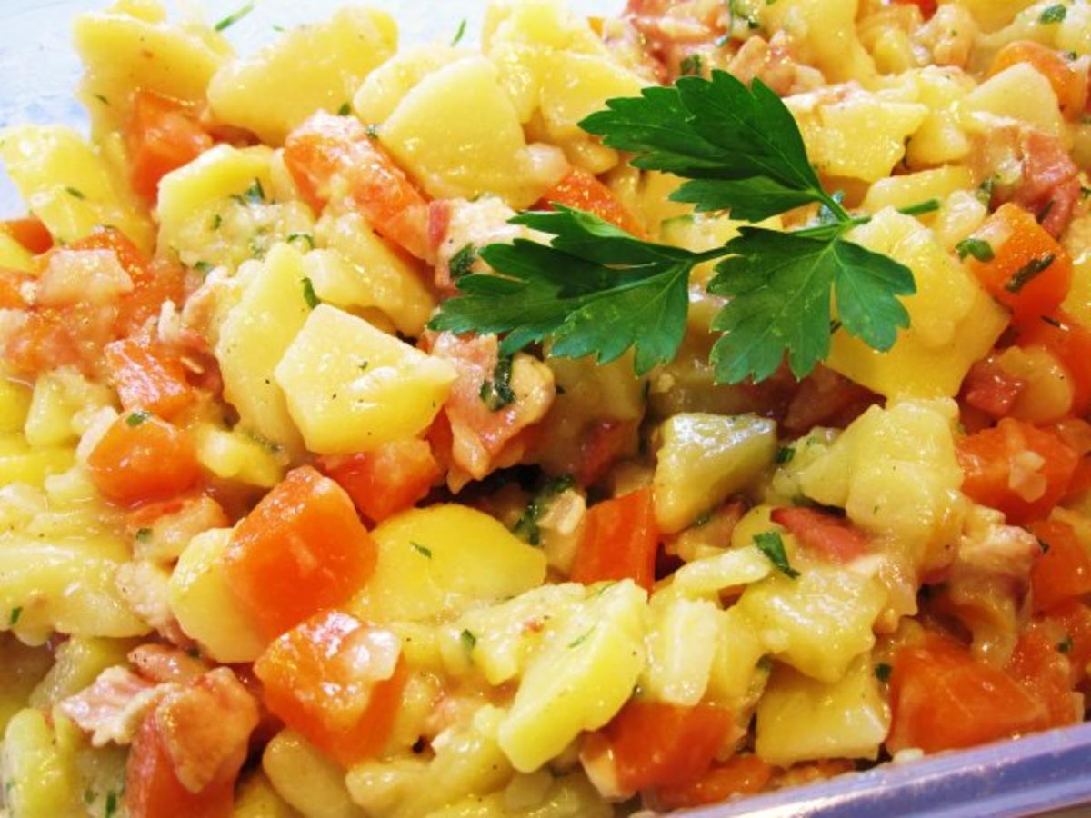 Die wunderbare Vermehrung von einem Rest Kartoffelsalat ... - Rezept - Bild Nr. 4