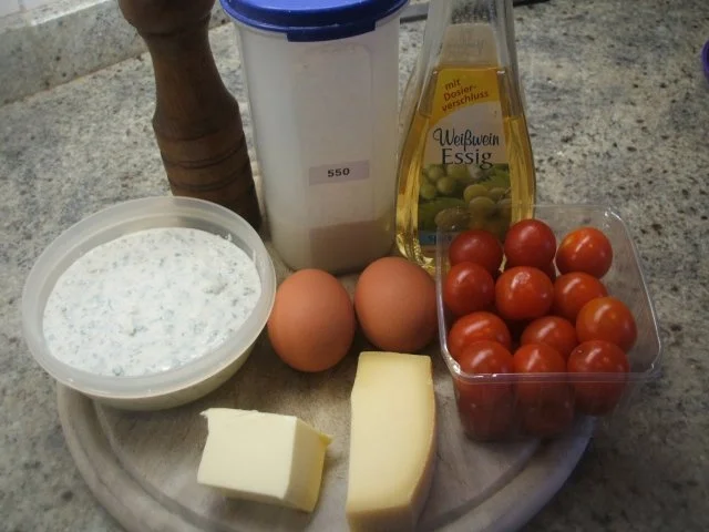 Pikantes Backen: Pikante Käsetorte - Rezept - Bild Nr. 2