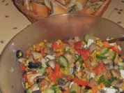 Salat mit gebratener Putenbrust - Rezept