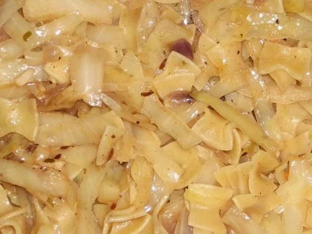 Krautfleckerl pikant - Rezept