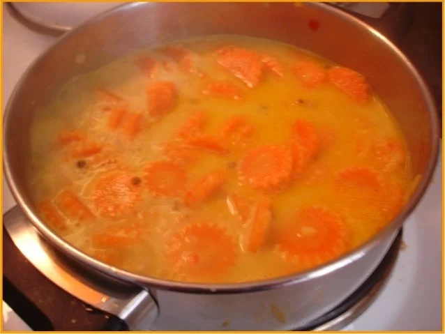 Rezept: Möhrenblüten mit Kokosmilch Bild Nr. 9 Möhrenblüten mit Kokosmilch - Rezept - Bild Nr. 9