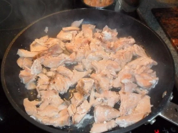 wan tan gefüllt mit lachs - Rezept - Bild Nr. 6