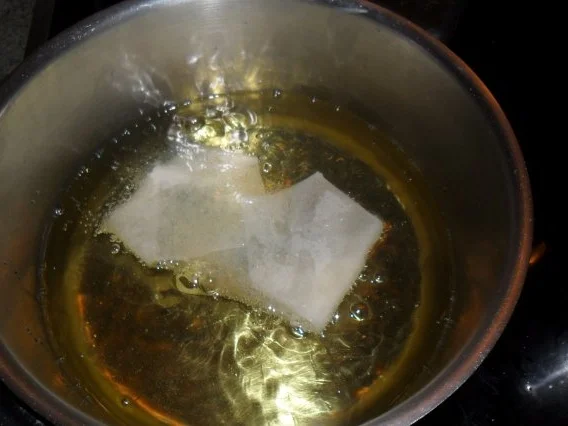 wan tan gefüllt mit lachs - Rezept - Bild Nr. 13