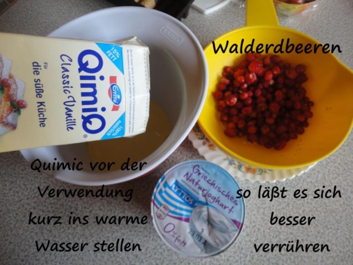 Vanille Creme mit Erdbeer Sahne und Knusper Brösel - Rezept - Bild Nr. 7