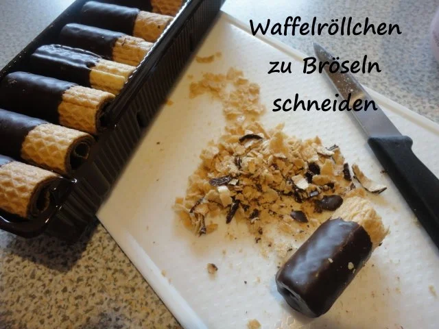 Vanille Creme mit Erdbeer Sahne und Knusper Brösel - Rezept - Bild Nr. 4
