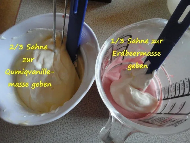 Vanille Creme mit Erdbeer Sahne und Knusper Brösel - Rezept - Bild Nr. 8