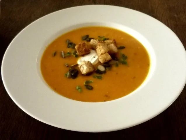 Kürbissuppe ohne Schnick-Schnack - Rezept