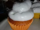 Zitronen-Cupcake mit Marshmallow-Frosting - Rezept