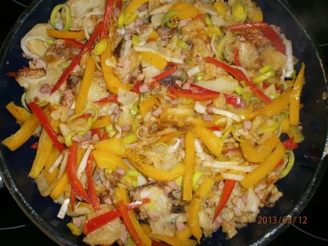 Rezept: Ruck-Zuck Bauernpfanne Bild Nr. 6 Ruck-Zuck Bauernpfanne - Rezept - Bild Nr. 6