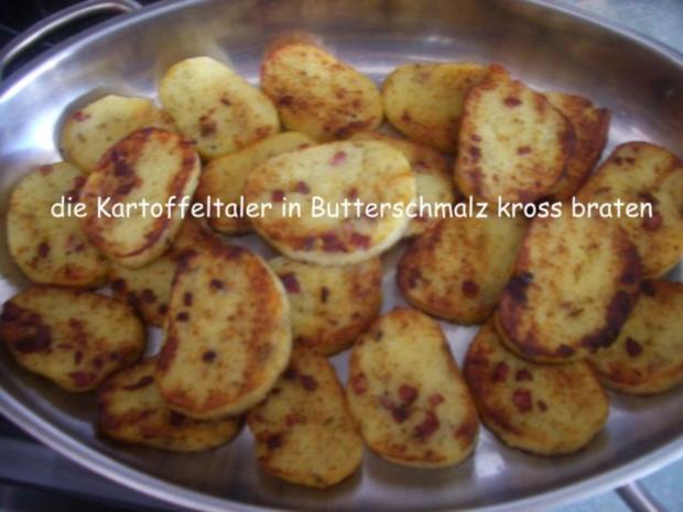 Knusprige Kartoffelplätzchen - Rezept mit Bild - kochbar.de