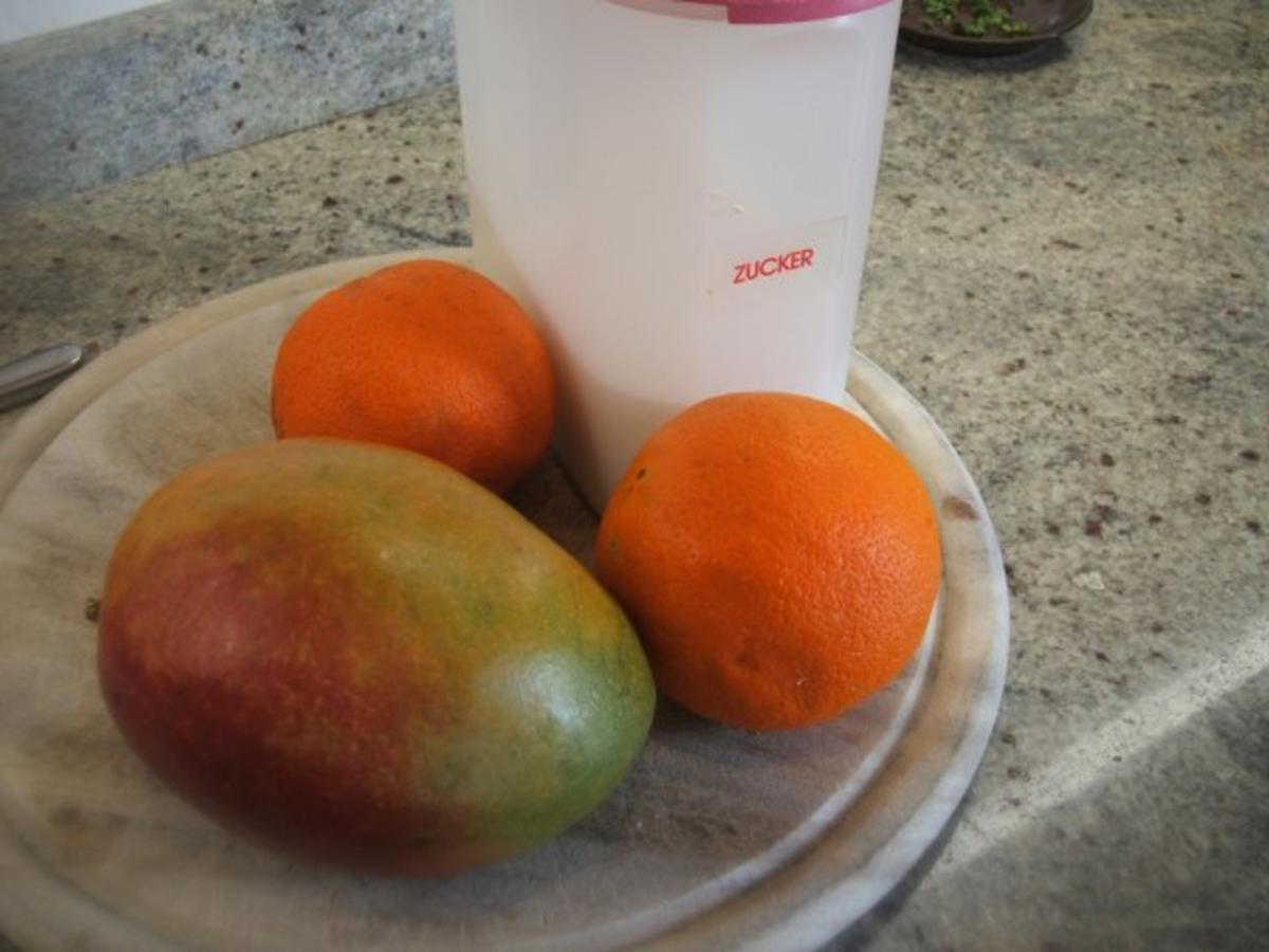 Vorrat: Mango-Orangen-Mus - Rezept - Bild Nr. 3