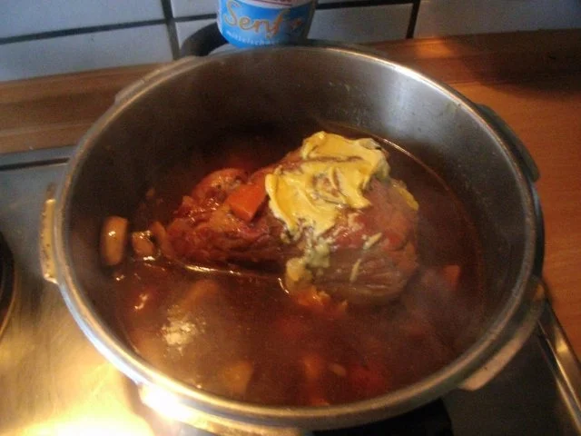 Schnitzelbraten in Senfsauce - Rezept - Bild Nr. 8