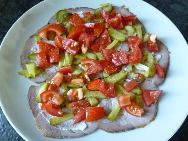 Reste-Vesper, kalter Braten - Rezept - Bild Nr. 4