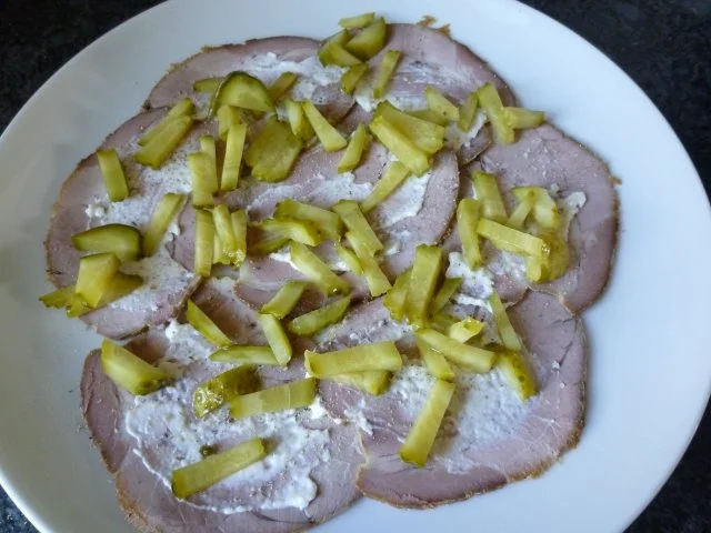 Reste-Vesper, kalter Braten - Rezept - Bild Nr. 3
