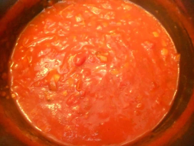 Rezept: Tomaten-Lauchsuppe Bild Nr. 5 Tomaten-Lauchsuppe - Rezept - Bild Nr. 5