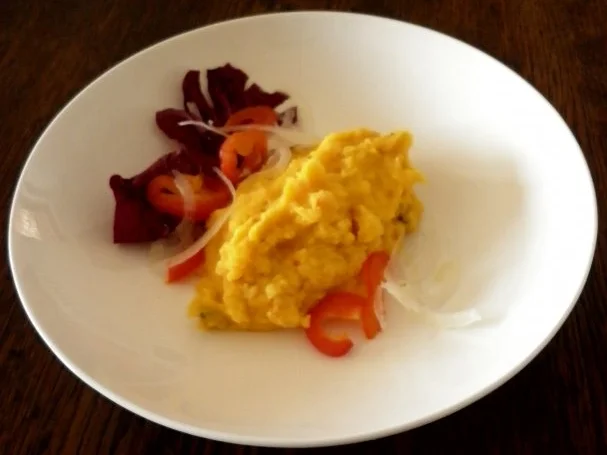 Kürbis - Kartoffel - Püree - Rezept