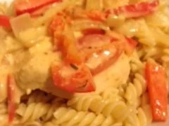 Zwiebel-Sahne-Hähnchen - Rezept