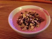 Himbeerquark mit Schokomüsli - Rezept