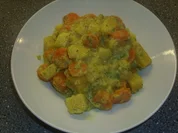 Unterirdisches Gemüse in Currysosse - Rezept