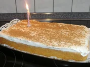 Rezept: Kleiner Apfelkuchen mit Schmandhaube Kleiner Apfelkuchen mit Schmandhaube - Rezept