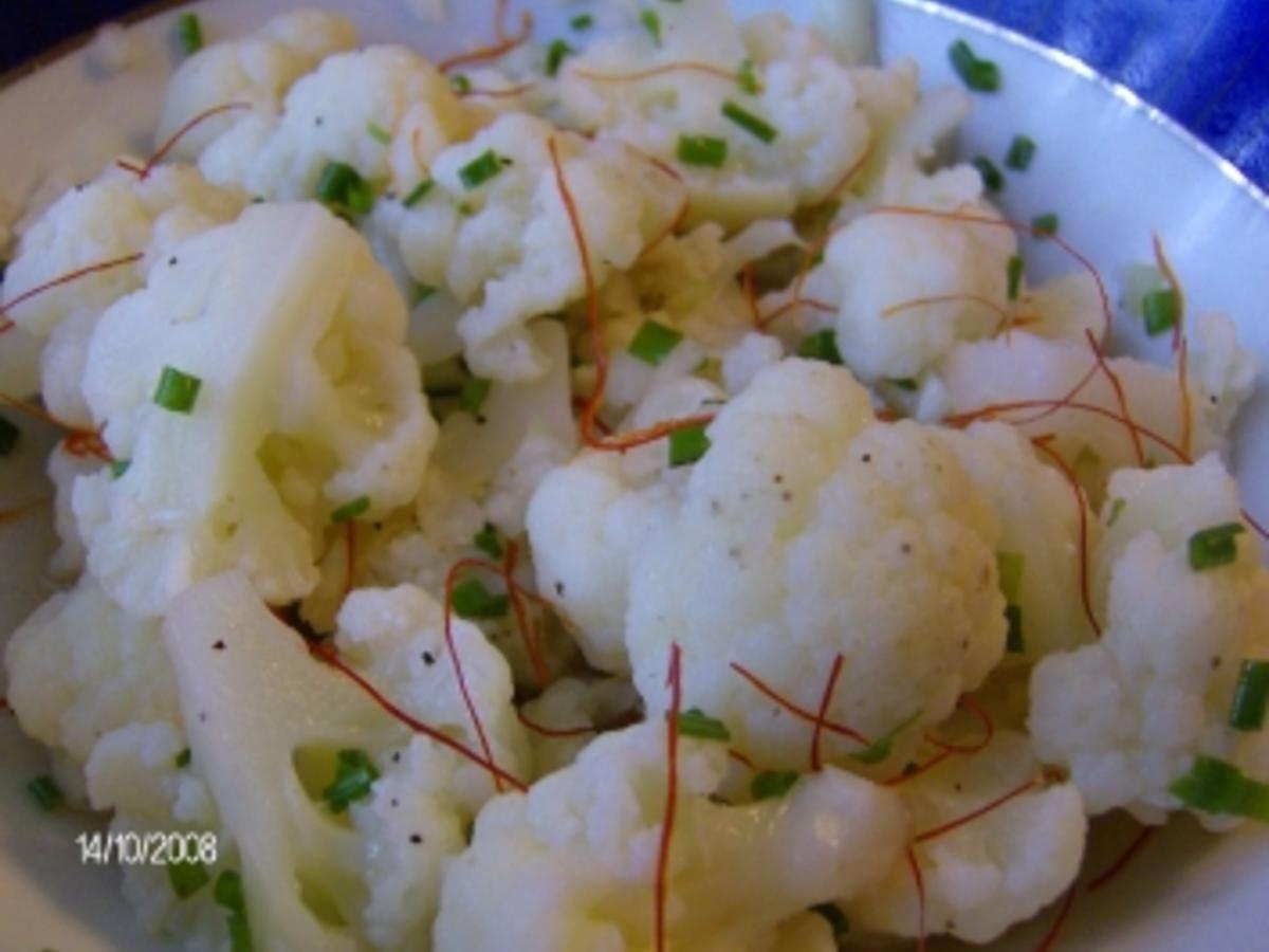 Blumenkohlsalat mit Chilifäden - einfach - von Mariposa