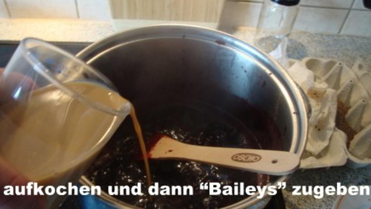 Beerenmarmelade mit Baileys und "Hicks" - Rezept - Bild Nr. 5