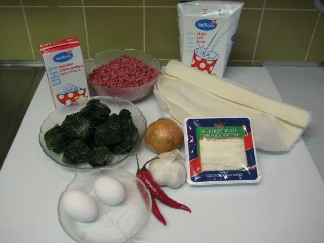 Hackfleisch-Spinat-Kuchen - Rezept - Bild Nr. 3