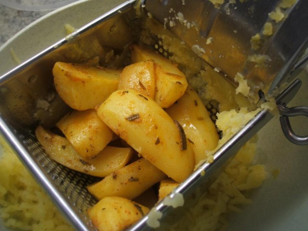 Kartoffeln: Gebackene Kräuter-Gnocchi aus Ofenkartoffeln - Rezept - Bild Nr. 3