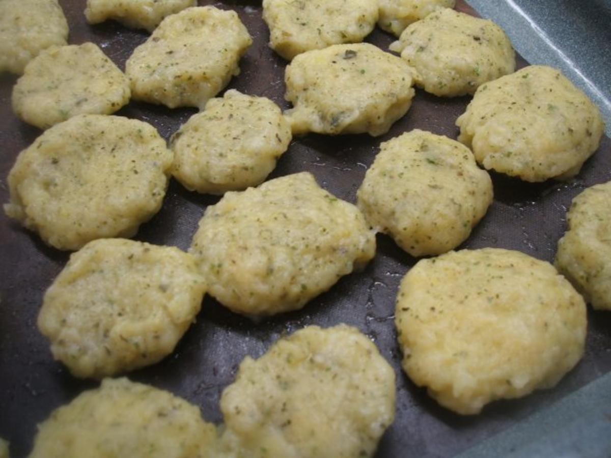 Kartoffeln: Gebackene Kräuter-Gnocchi aus Ofenkartoffeln - Rezept - Bild Nr. 7