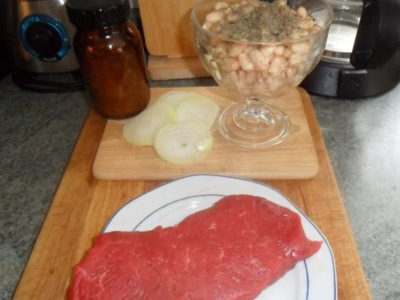 Rezept: rindersteak und weisses böhnchen Bild Nr. 3 rindersteak und weisses böhnchen - Rezept - Bild Nr. 3