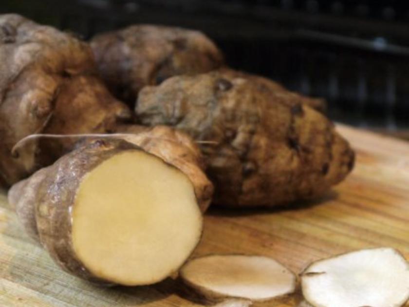 Topinambur-Quiche - Rezept mit Bild Topinambur-Quiche - Rezept mit Bild