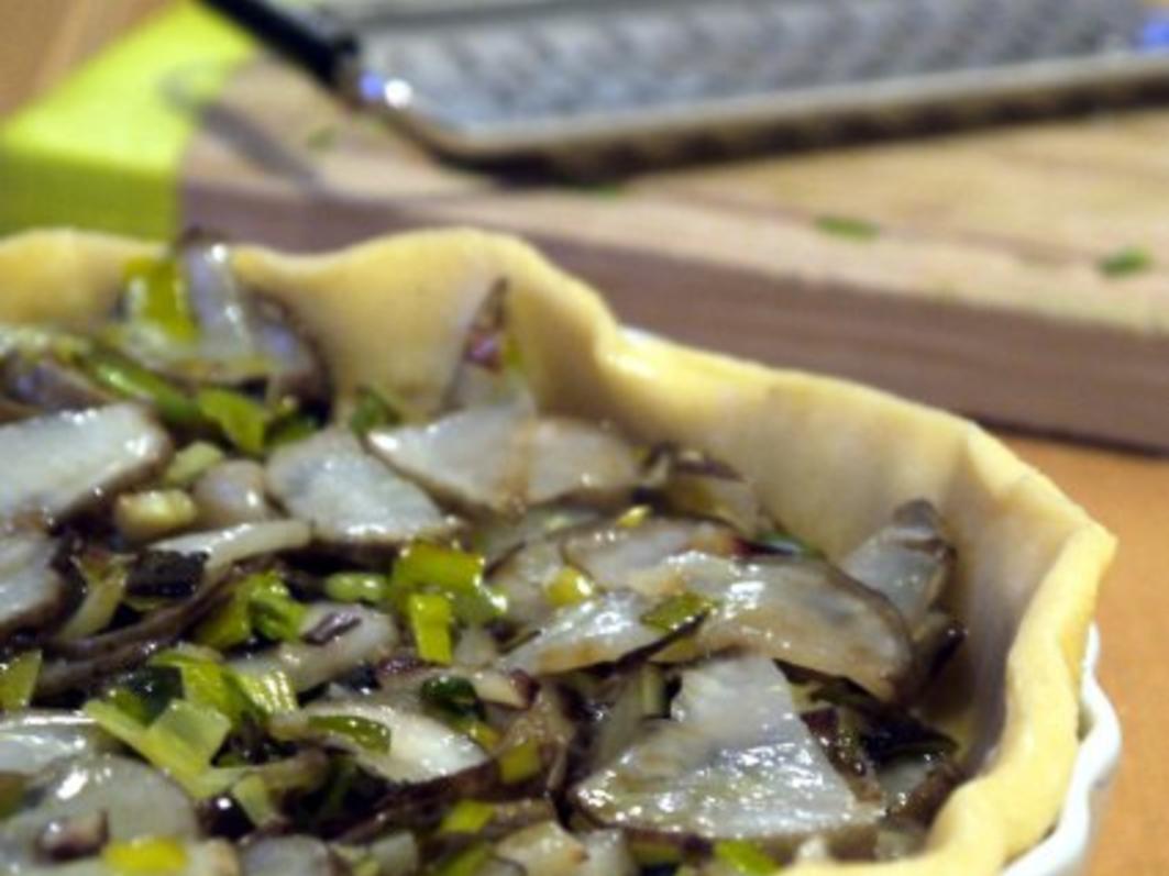 Topinambur-Quiche - Rezept mit Bild Topinambur-Quiche - Rezept mit Bild