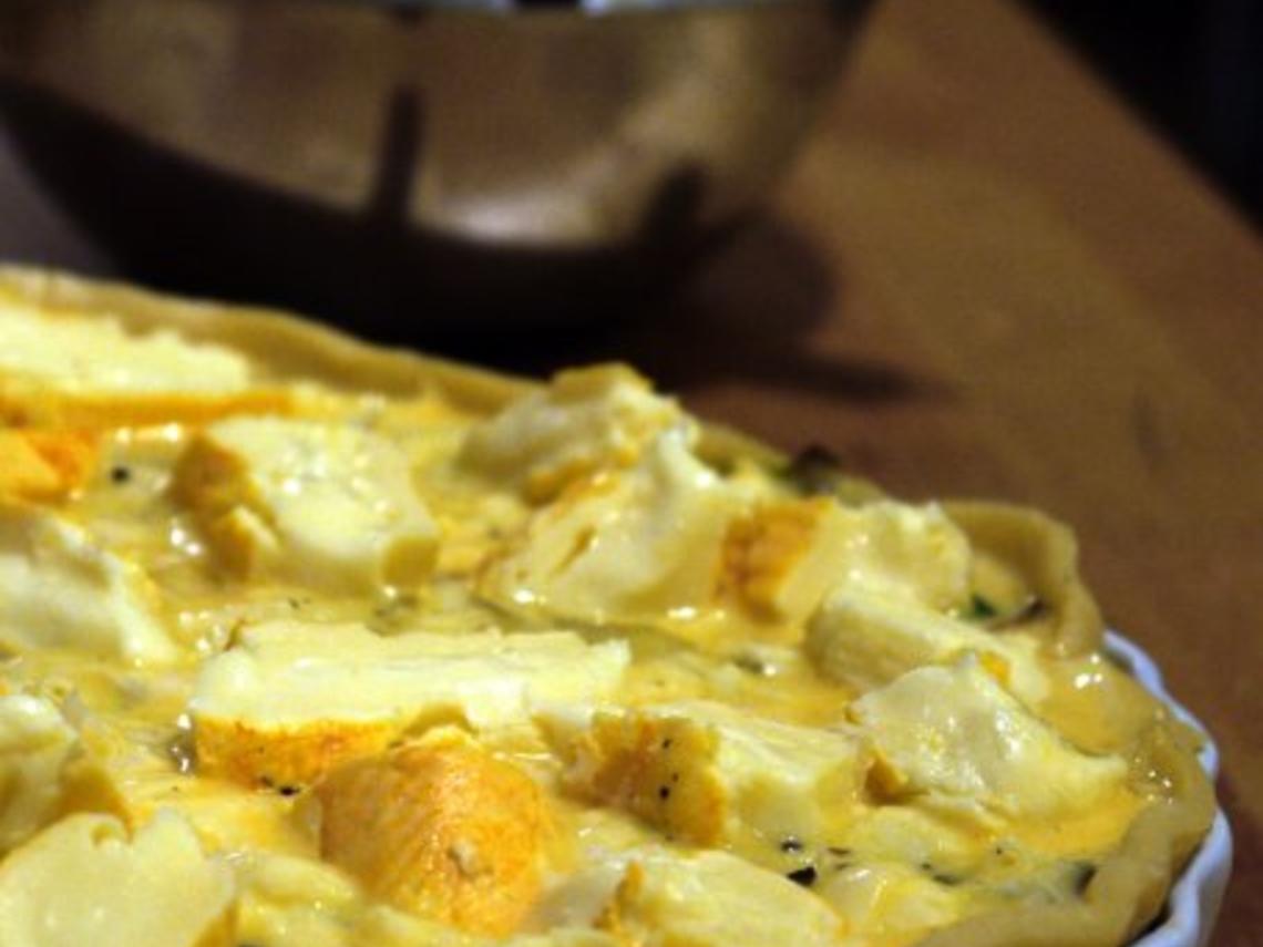 Topinambur-Quiche - Rezept mit Bild