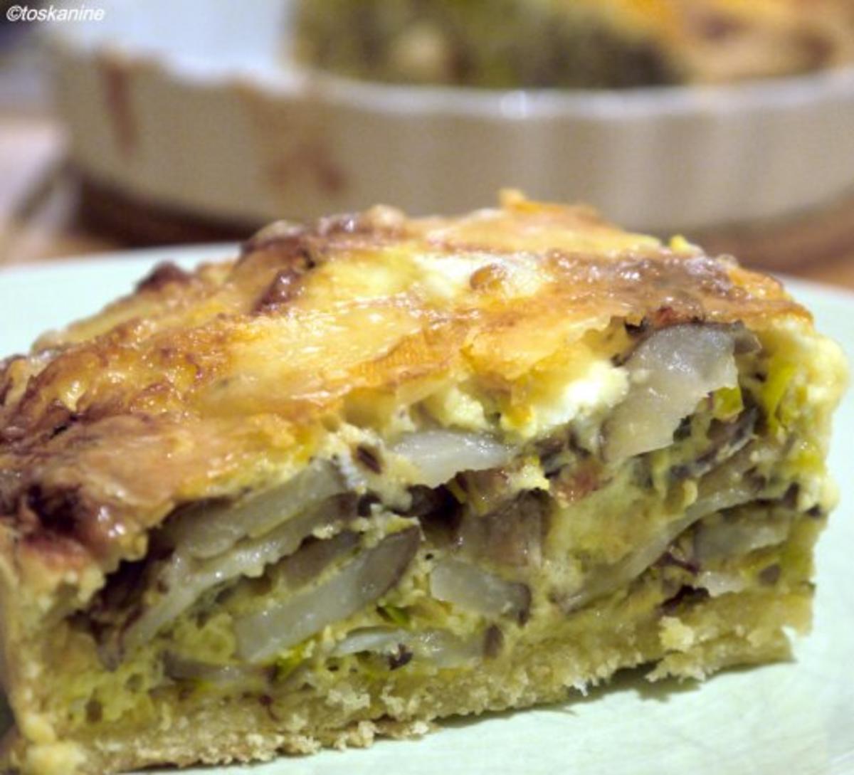 Topinambur-Quiche - Rezept mit Bild - kochbar.de