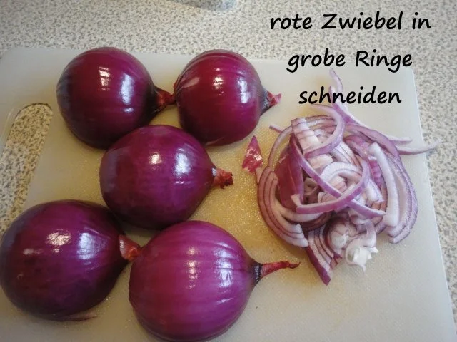 rote Zwiebel Suppe - Rezept - Bild Nr. 5