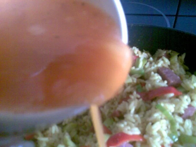 Gebratener Eierreis. - Rezept - Bild Nr. 6