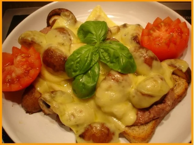 Champignon Toast - Rezept